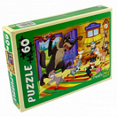 Пазлы Рыжий Кот Волк и семеро козлят П60-2218