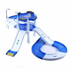 Набор игровой Shenzhen Toys станция полиции с машинками и вертолётом P6088