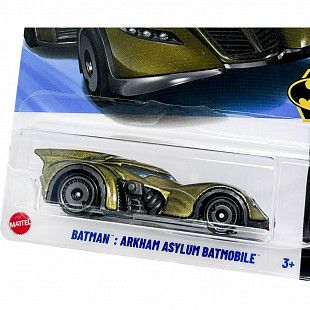 Машинка Hot Wheels Базовой коллекции Batman Arkham Asylum Batmobile 54/250 (5785 HYX04) mainline 2025