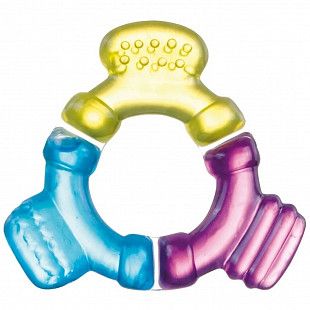 Прорезыватель для зубов охлаждающий Canpol babies Руль (2/859) blue/yellow/pink