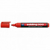 Маркер перманентный Edding 300 1,5-3 мм red