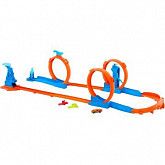 Трек Hot Wheels Track Creator Triple Loop Track Kit (JDW39)