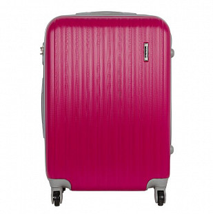 Чемодан малый Polar 19" 3-ой Р12031-17 pink