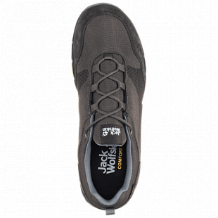Полуботинки мужские Jack Wolfskin Activate Xt Texapore Low M dark steel / phantom