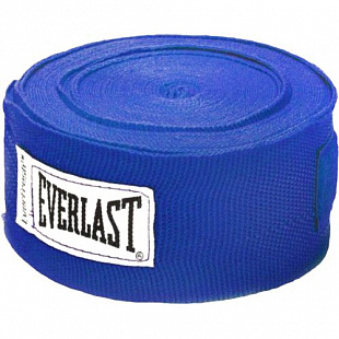 Бинт боксерский Everlast 4464BL 3,5 м Blue