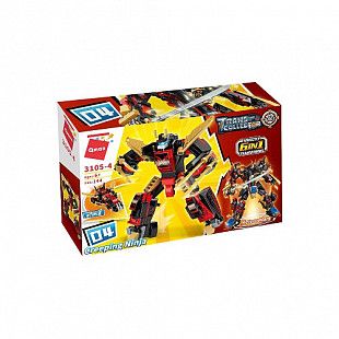 Конструктор Qman Trans-Collector Робот Крадущийся Ниндзя 3105-4