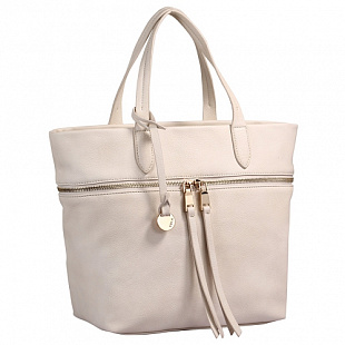 Женская сумка Pola 4276 grey/beige
