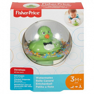 Игрушка Fisher Price Веселая уточка DVH21 DVH73 green