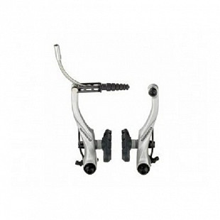 Тормоз Shimano Alivio T4010 v-brake, передний S70C silver EBRT4010FX41SSP