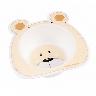 Тарелка глубокая Canpol babies Мишка 4м+ 220мл 56/009 