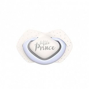 Пустышка Canpol babies Royal Baby Силиконовая Симметричная 0-6 мес., 2 шт. (22/650_blu) blue