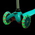 Самокат-кикборд Novatrack Disco-kids Turquois 120DISCOKIDS.SGN6
