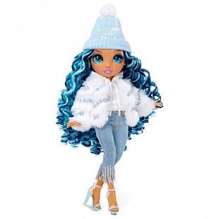 Кукла Rainbow High "Скайлер Брэдшоу. Зимние каникулы" 574798EUC blue