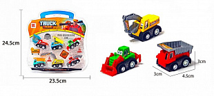 Набор машинок Qunxing Toys Строительная техника 6 шт DYB168-314