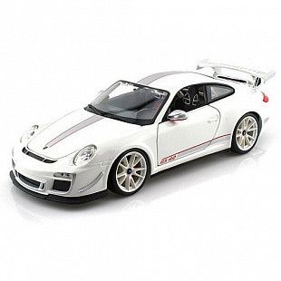Машинка Bburago 1:18 Porsche GT3 RS 4.0 (18-11036) white НОВОЕ ПОСТУПЛЕНИЕ