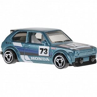 Машинка Hot Wheels Базовой коллекции '73 Honda Civic Custom 90/250 (5785 HTD62) mainline 2024