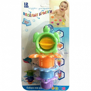 Игрушки для купания Весёлые брызги 5524AR