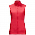 Ветрозащитный утепленный жилет женский Jack Wolfskin Opouri Peak Vest W tulip red