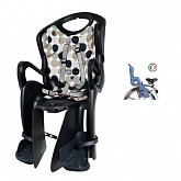 Велокресло для детей Bellelli Tiger Standard B-Fix 01TGTSB0000 black bubbles