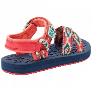 Сандалии детские Jack Wolfskin Zulu K red / blue
