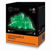 Игровой набор Трюки науки Светящийся лизун green 021