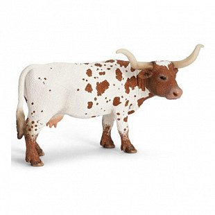 Фигурка животного Schleich Техасский Лонгхорн корова 13685