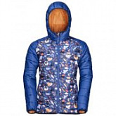 Куртка детская Jack Wolfskin Zenon Print Jacket Kids blueberry all over