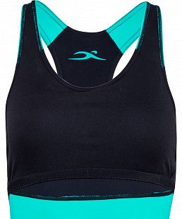 Купальник для плавания 25Degrees Triumph Black/Green 25D21-003-A полиамид