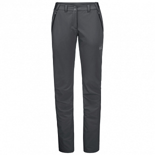 Брюки женские Jack Wolfskin Delta Pants W dark iron