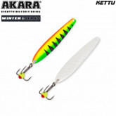 Блесна зимняя Akara Ice Kettu 50 6-Sil/Sil AI-KET-50-6-SIL/SIL
