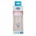 Антиколиковая бутылочка для кормления Canpol babies Easystart EXOTIC ANIMALS с широким горлышком 240 мл., 3 мес.+ (35/221_pin) pink