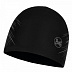 Шапка Buff microfiber reversible hat r-solid Black