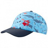 Кепка детская Jack Wolfskin Splash Cap Kids sky blue allover 1906903-7540