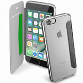Чехол Cellularline Clbook Case Trasp для IPhone 7 CLEARBOOKIPH747K black