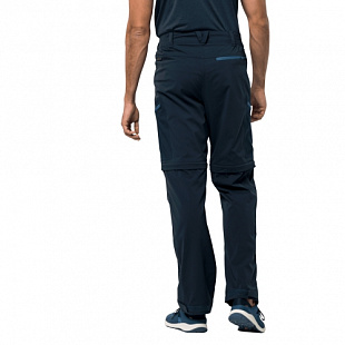 Брюки с молнией мужские Jack Wolfskin Activate Light Zip Off Men night blue