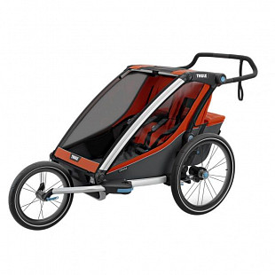 Детская мультиспортивная коляска Thule Chariot Cross2 dark orange (10202004)