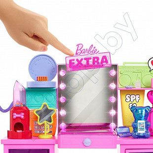 Игровой набор Barbie Extra Туалетный столик (GYJ70)