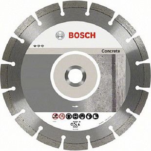 Алмазный круг Bosch 180х22,23 мм бетон 2608602199