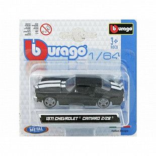 Машинка Bburago 1:64 Chevrolet Camaro Z/28 (18-59042)