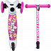 Самокат-кикборд Novatrack Disco-kids White/Pink 120H.DISCOKIDS.WPN8