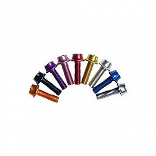 Болт флягодержателя A2Z 7075-T6 violet WB-90-10