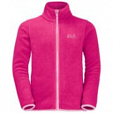 Джемпер детский Jack Wolfskin Baksmalla Jacket Kids pink fuchsia