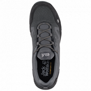 Полуботинки мужские Jack Wolfskin Activate Xt Texapore Low M dark iron