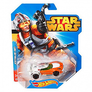 Машинка Hot Wheels Звездные войны Люк Скайуокер (CGW35)