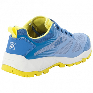 Кроссовки женские Jack Wolfskin Fast Striker Low W light blue / lemon