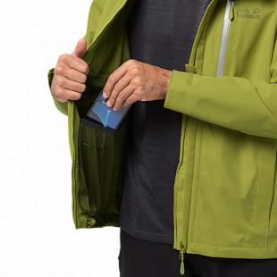Куртка мужская Jack Wolfskin Keplar Trail Jacket M eucalyptus green