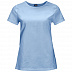 Футболка женская Jack Wolfskin Nata River Shortsleeve W ice blue stripes