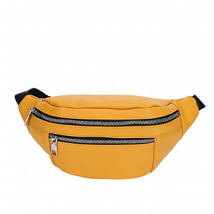 Поясная сумка женская Ors Oro OPS-0157 yellow