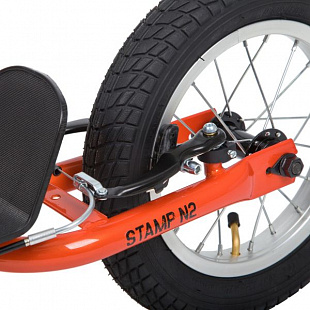 Самокат внедорожный Novatrack Stamp N2 12" 12STAMPN2.OR20 orange