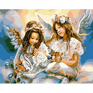 Картина по номерам Picasso Два ангела PC4050129